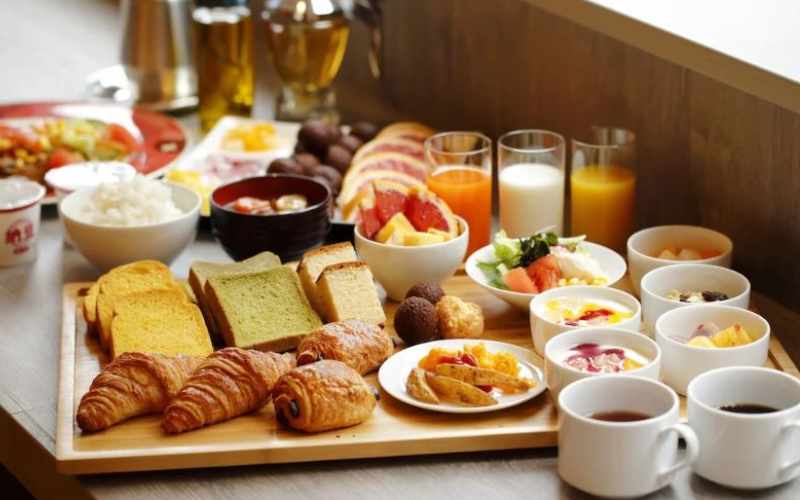 راهنمای صبحانه هتل آبان مشهد