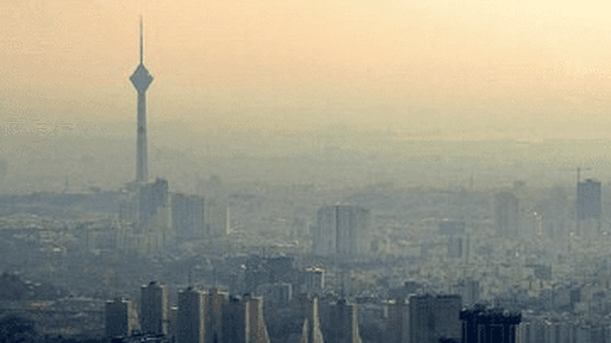 آلودگی هوا در ایران ساعتی جان می‌گیرد