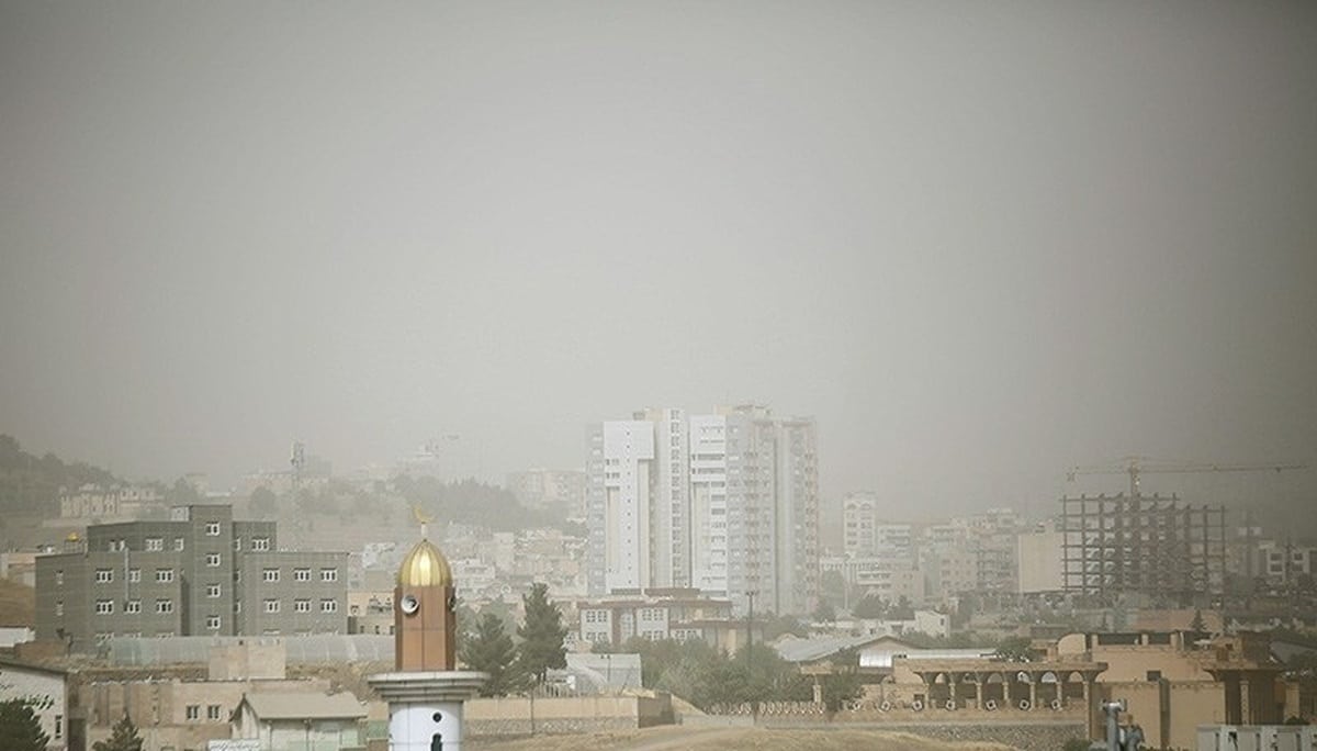آلودگی هوا در ۱۴ شهر خوزستان