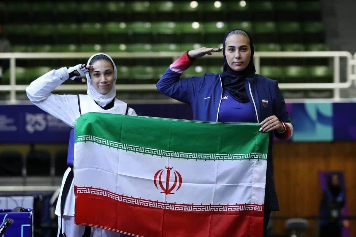 طلای ساینا کریمی در ریاض