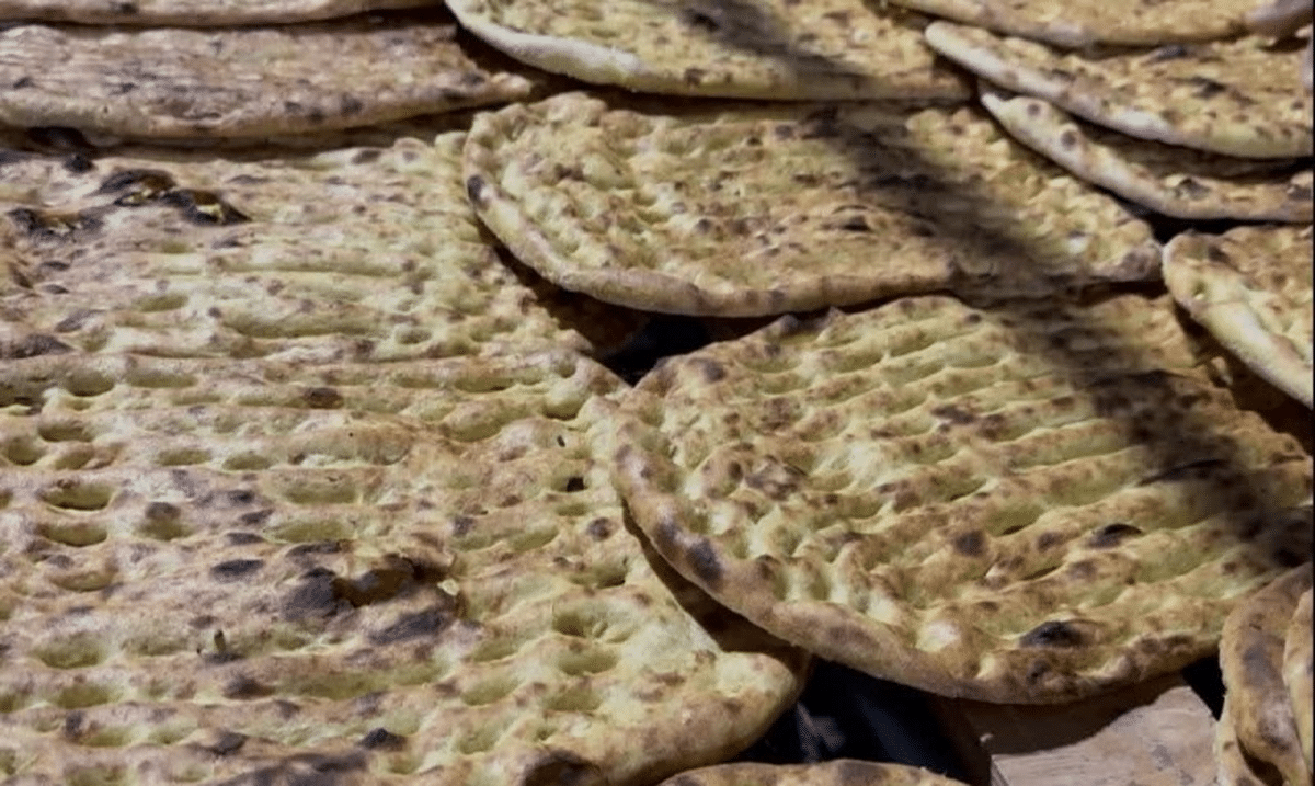 نان بربری کم‌سبوس‌ترین نان سنتی ایران