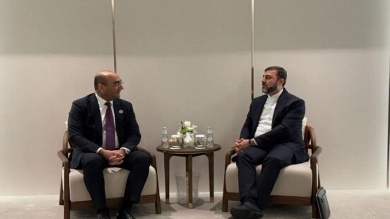 دیدار غریب‌آبادی با معاون سازمان‌های بین‌المللی وزارت خارجه ازبکستان