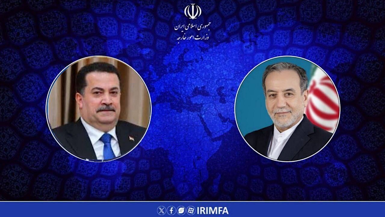 گفت‌وگوی تلفنی عراقچی با نخست وزیر عراق در خصوص تحولات منطقه
