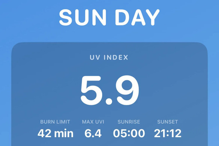 اپلیکیشن Sun Day؛ ردیابی اشعه فرابنفش و ویتامین D با فناوری جک دورسی