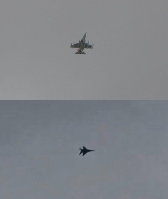 گشت‌زنی جنگنده‌های میگ و یاک ایرانی بر فراز تهران+ عکس