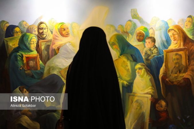 افتتاح بخش رقابتی شانزدهمین جشنواره هنرهای تجسمی فجر