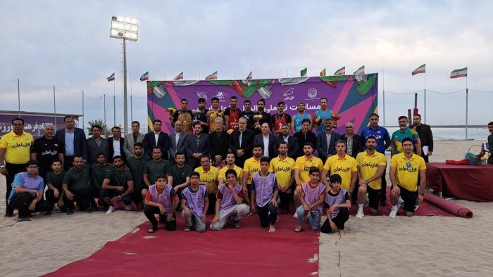 “افروغ گستران گناوه” قهرمان تور ملی والیبال ساحلی ایران شد
