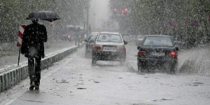 بارش برف و باران در شمال تهران طی برخی ساعات