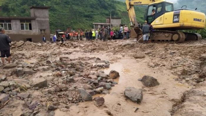 تخلیه هزاران نفر در پی وقوع سیل در استان جنوبی چین