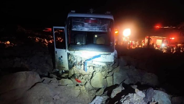 تصادف مرگبار اتوبوس با پراید در جاده ارومیه