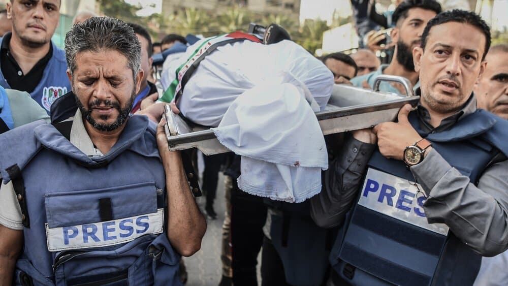 جنگ غزه، مرگ‌بارترین جنگ تاریخ برای خبرنگاران