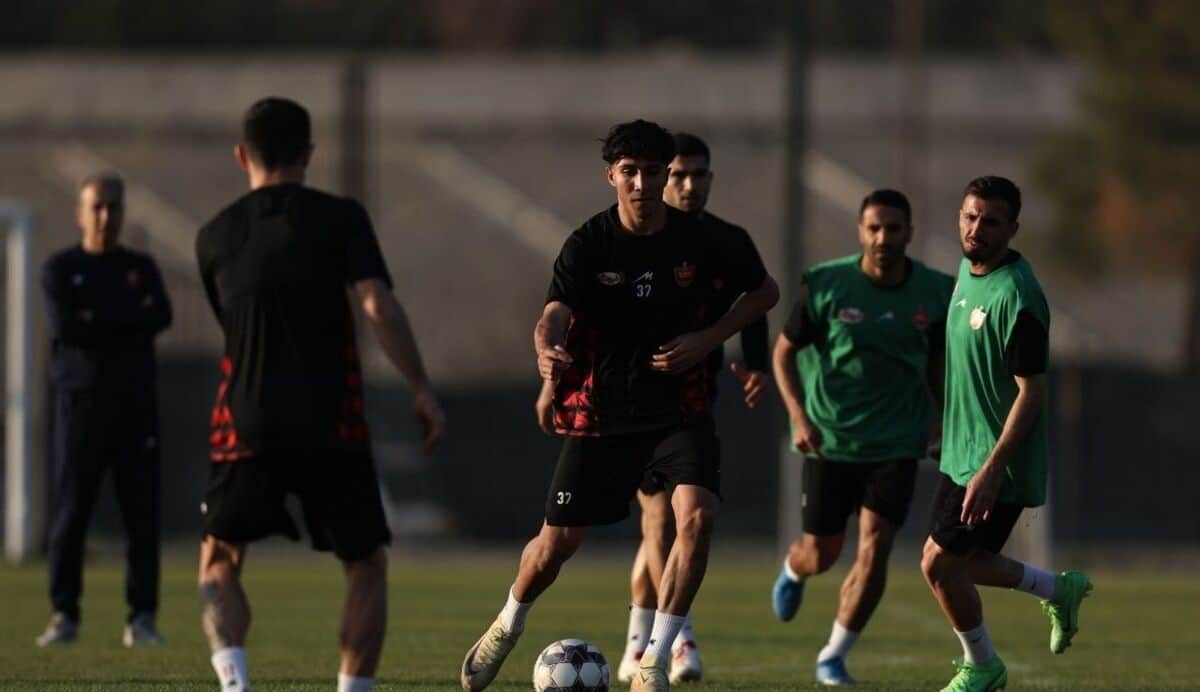 حضور یک بازیکن جدید در تمرینات پرسپولیس