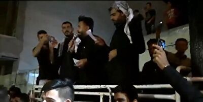 لحظه تیراندازی در مراسم تشییع به شاعر خوزستانی+فیلم