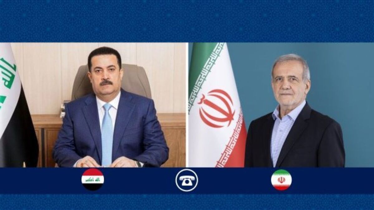 پزشکیان به نخست وزیر عراق چه گفت؟